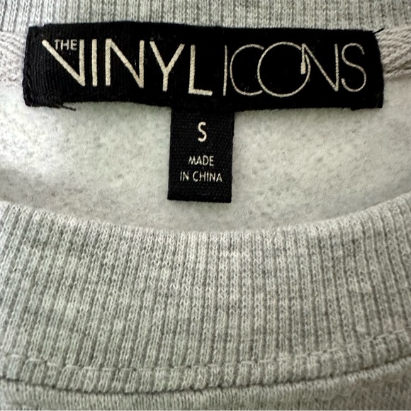 Def Leppard Pyromania Sweatshirt Womens Size Small Heathered Grey NWT - Picture 3 of 8